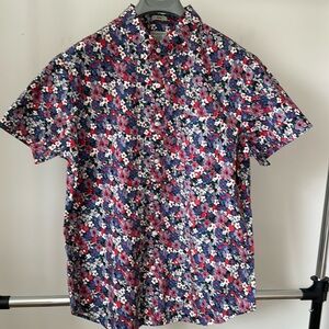 J.CREW MEN’s SHIRT SZ L ORGANIC COTTON